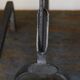 Brutalist fireplace grilles, 1930s, set of 2