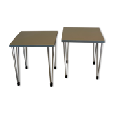 Pair of danish pinage side tables