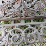 Cast iron magazine rack / wood log rack