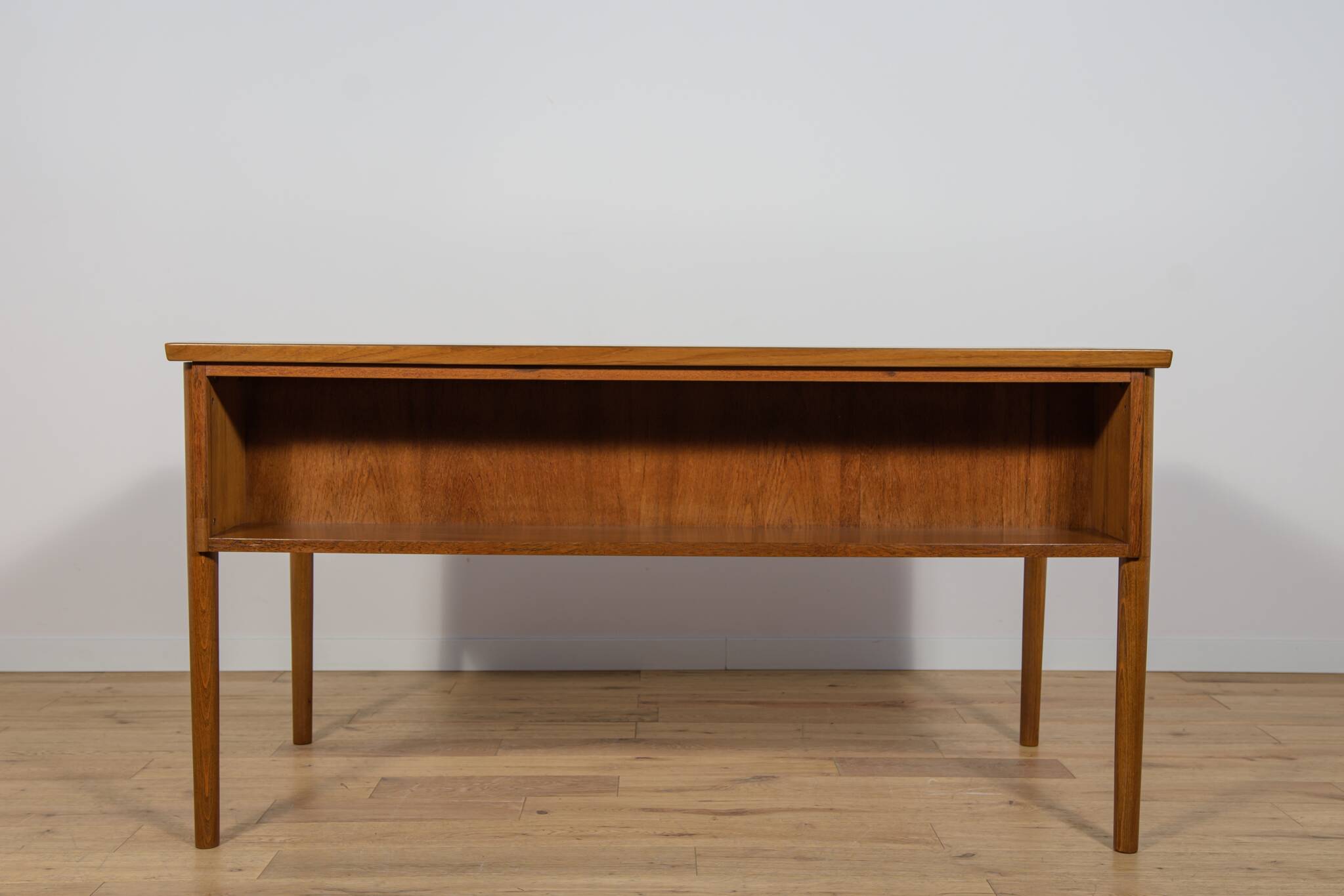 Mid-Century Freestanding Teak Desk, Denmark, 1960s