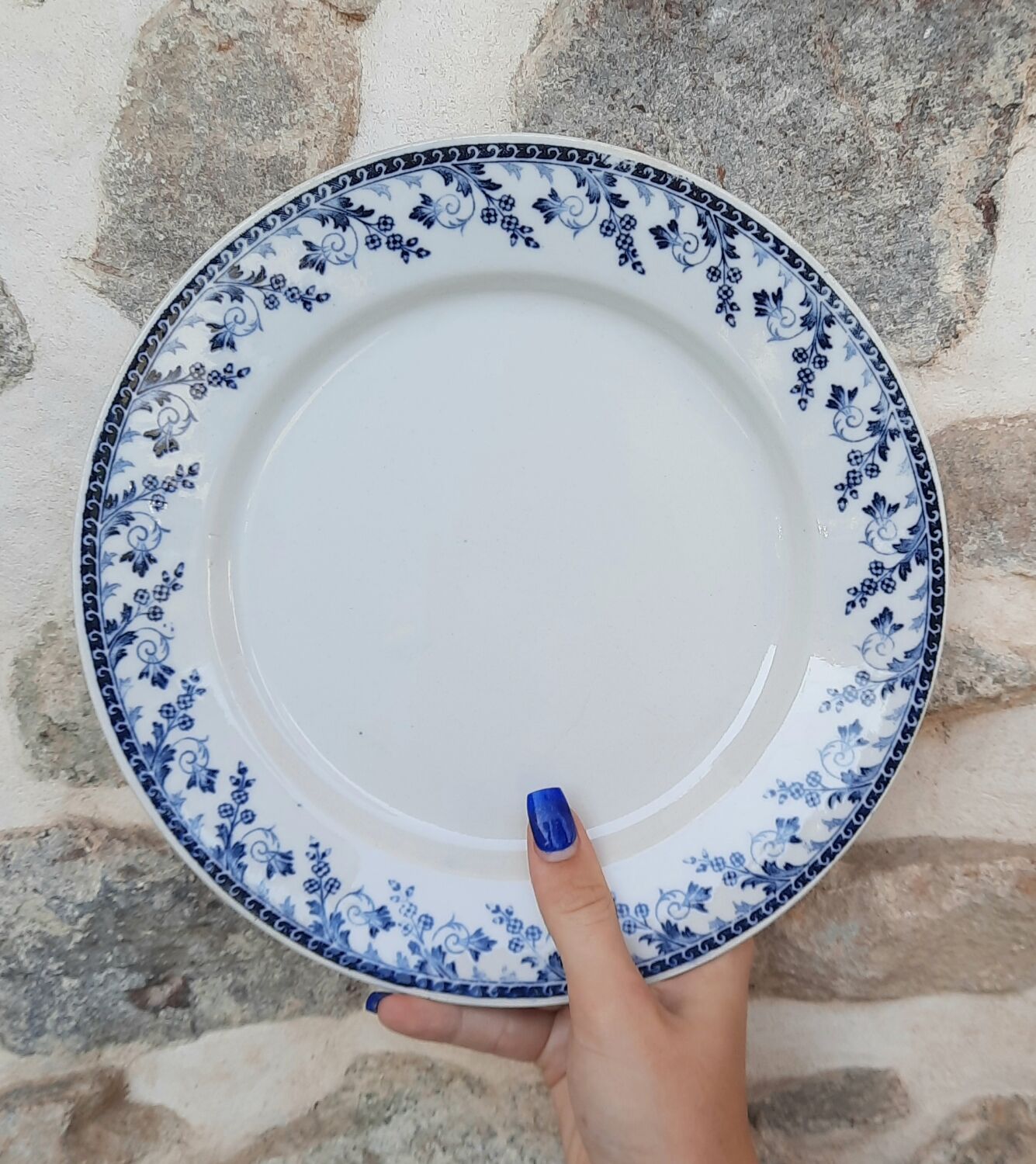 Flat plates Terre de Fer Montigny