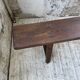 Pair of benches in walnut and solid oak 230 cm