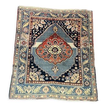 Antique handmade Caucasian Karabagh rug