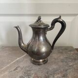 Antique silver-plated coffee pot teapot art nouveau christofle