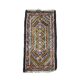 Tapis coloré noué à la main avec motif – 108x50 cm