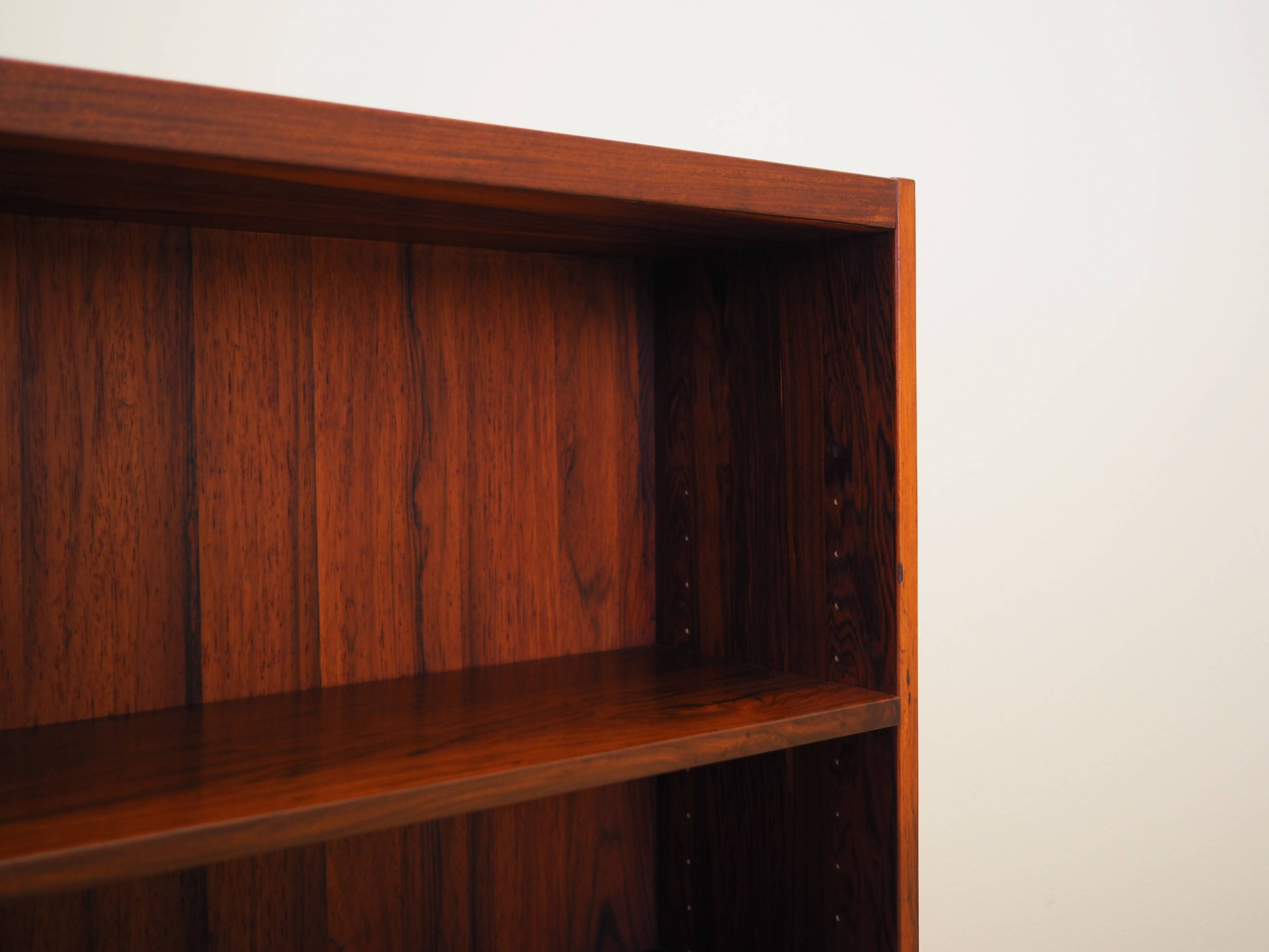 Rosewood bookcase, Danish design, 1970s, production: Denmark