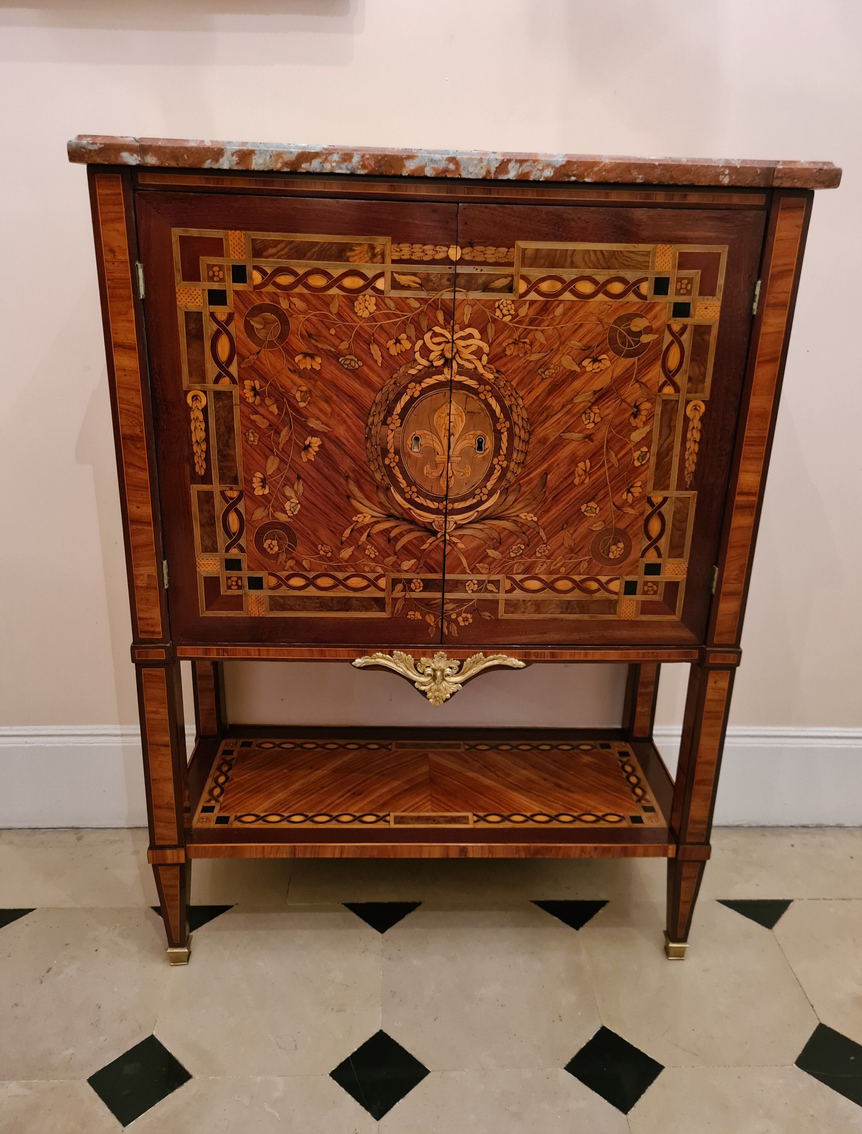 Louis XVI style sideboard with doors