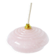 Suspension en verre de Clichy, Rose Bonbon, Art Déco, 1930