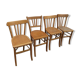 4 chaises de bistrot