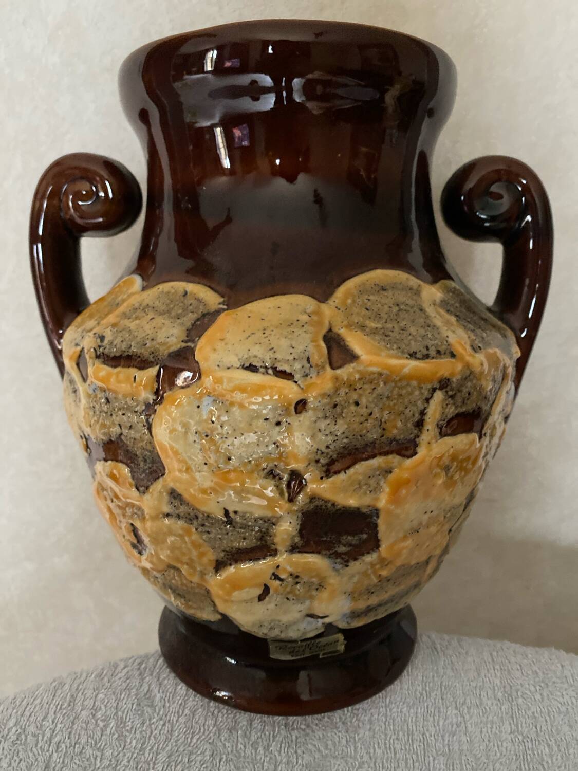 Vase écume de l’océan vintage