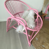 Adult rattan armchair