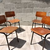 Set of 4 vintage Marko chairs
