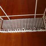 Perforated metal shelf