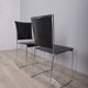 Pair of vintage leather chairs from the 1990s, designed by Segis Italia
