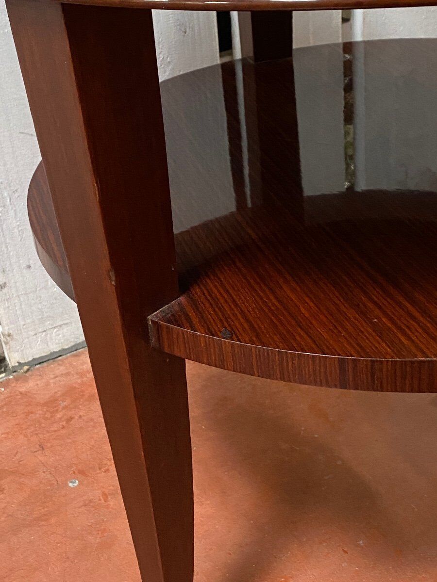 Art deco pedestal table