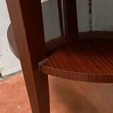 Art deco pedestal table