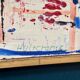 Swedish Oil on Canvas – “Composition” by Tore Hultcrantz