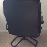 Unico relax armchair in leather from the 70s Made in Denmark