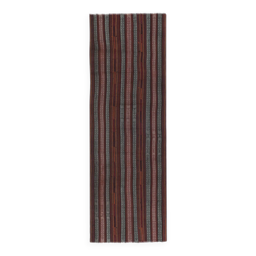 Tapis de couloir turc vintage 131x395 cm