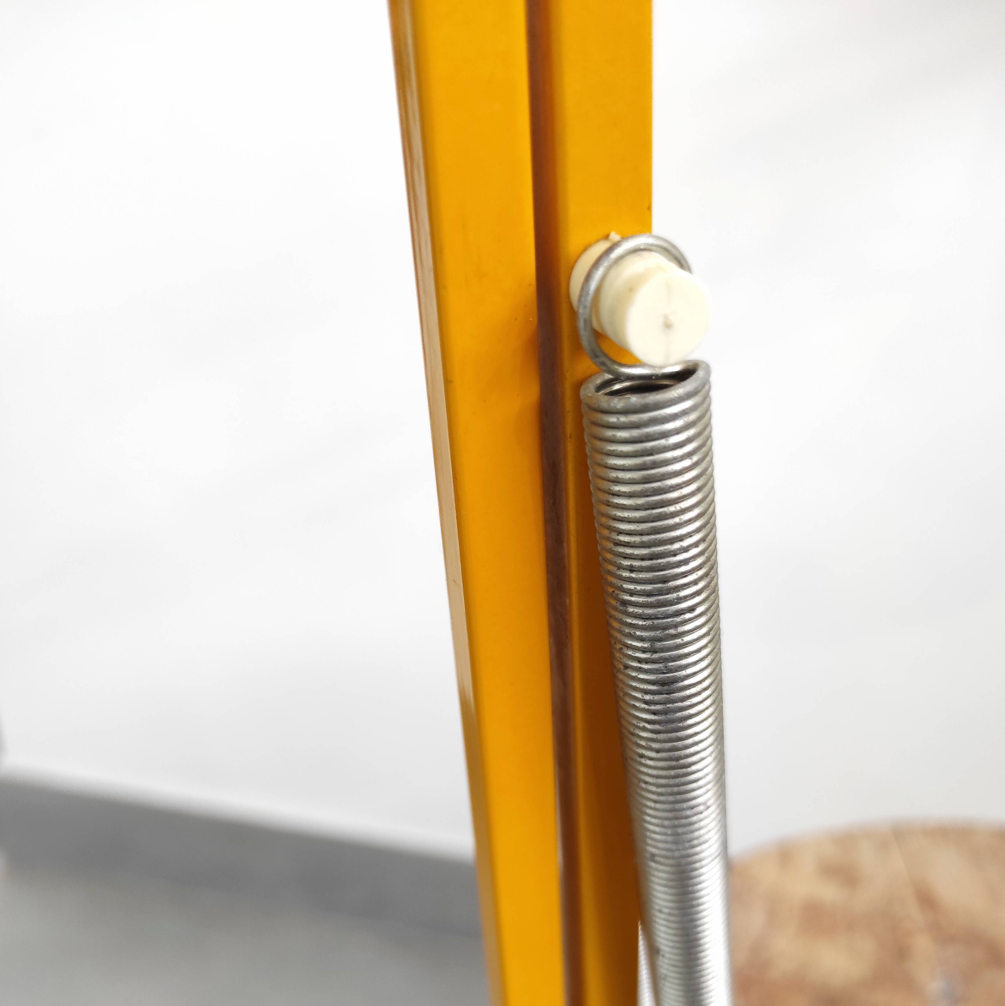 Yellow Twist Lamp, 1980