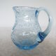 Bulled glass pitcher