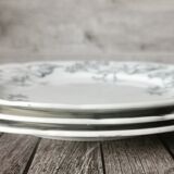 Assiettes Longchamp lilas