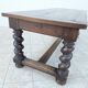 Table Louis XIII en noyer 19ème
