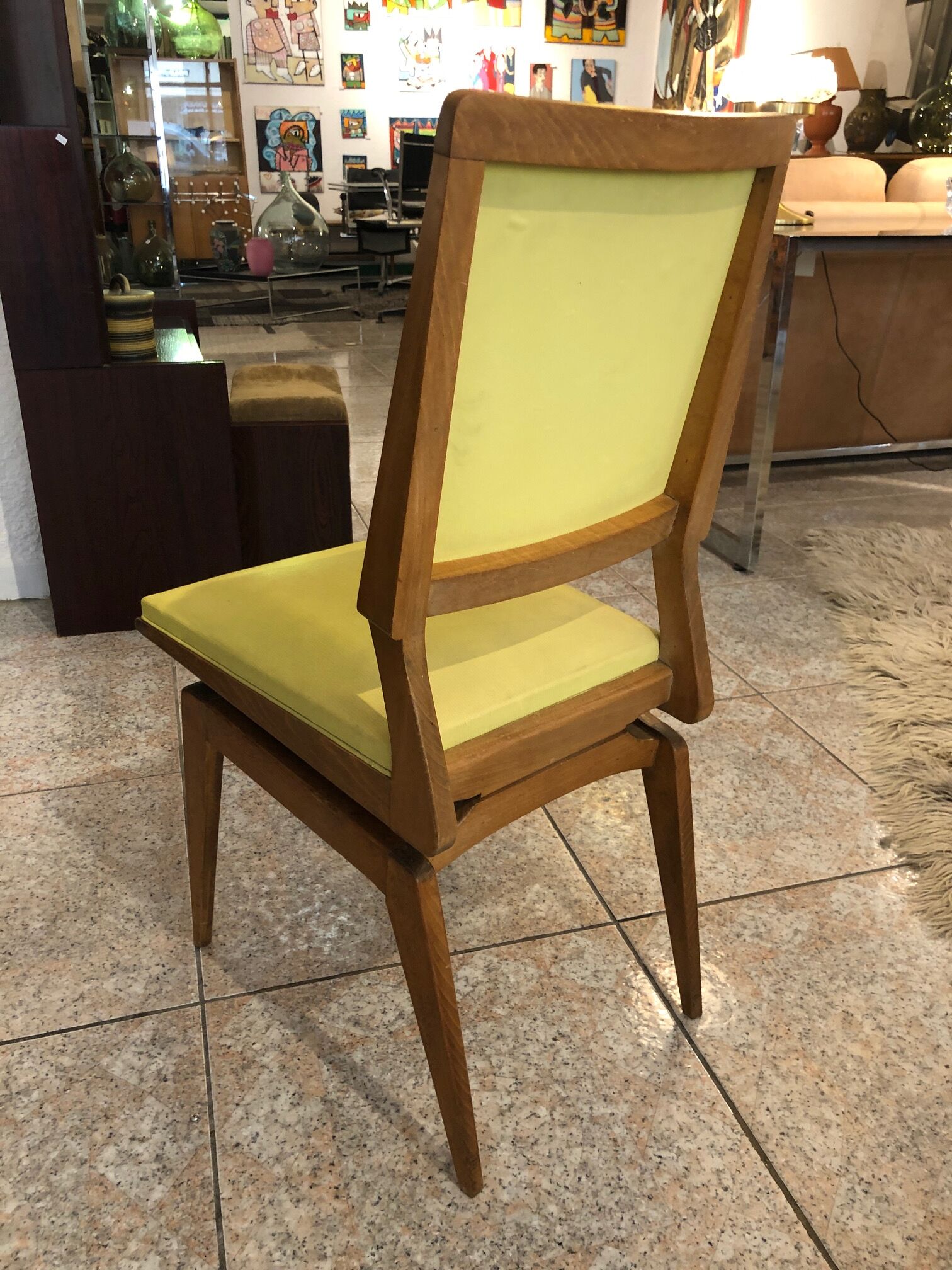 Lot de quatre chaises de Maurice Pré