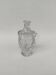 Moulded crystal mustard pot, first part of the 20th century.
