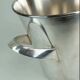 Silver-plated ice bucket with a refined design, designed by Kurt Mayer for