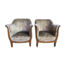 Pair of armchairs art deco period