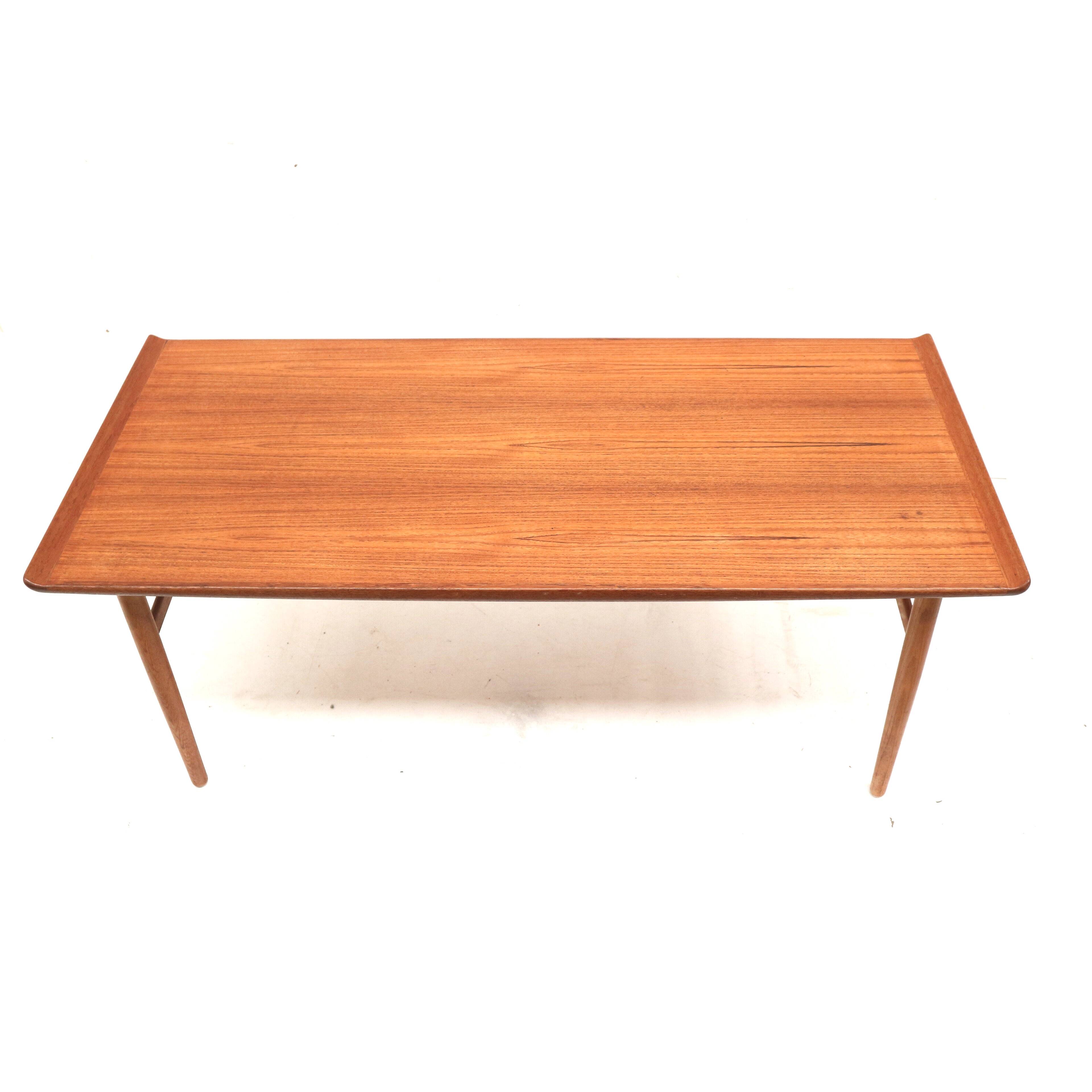 Vintage teak coffee table by Alf Svensson for Tingströms Sweden