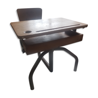 Desk oak Desk Chair 1 place schoolboy