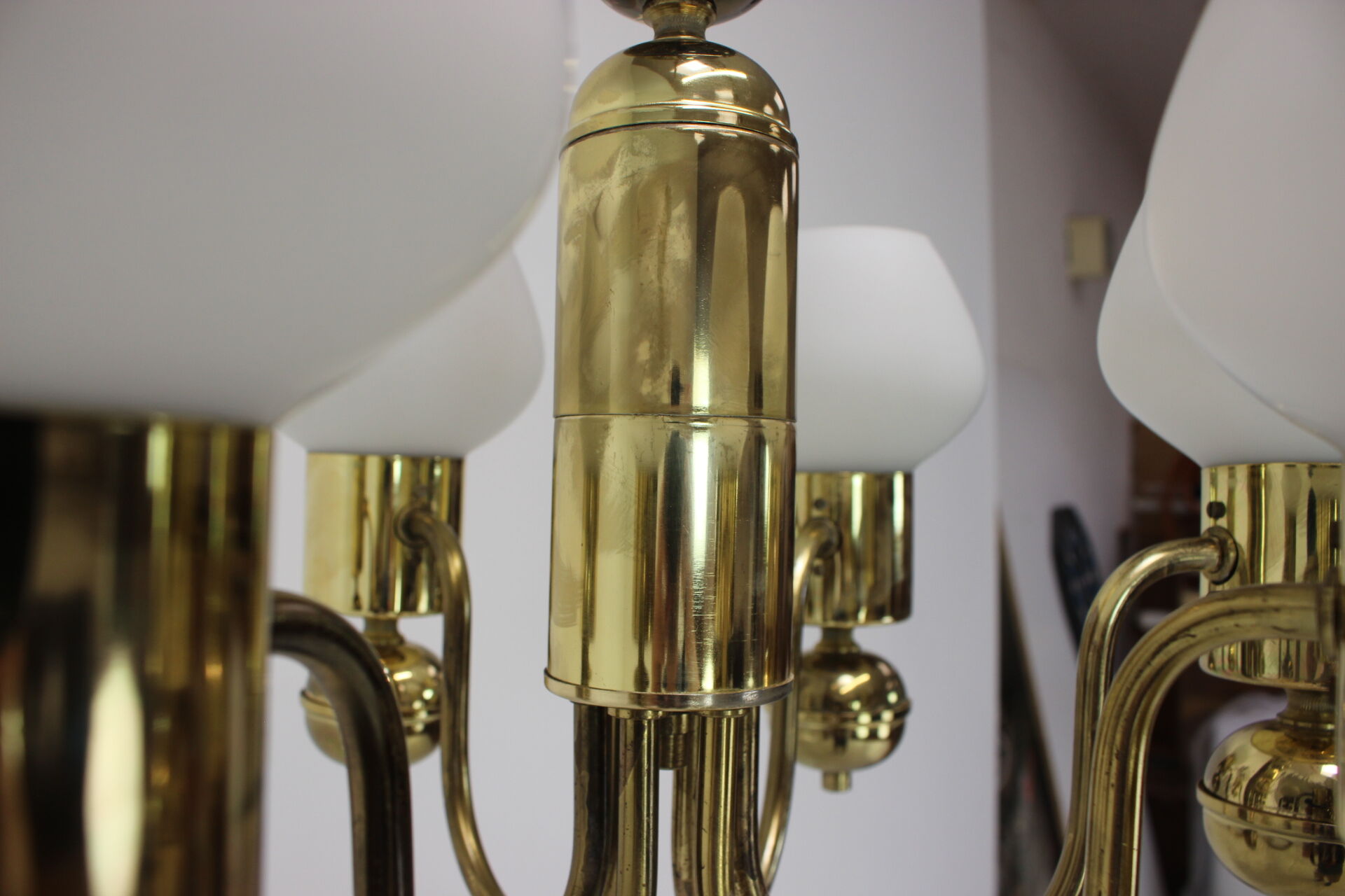 Mid-Century Chandelier/Kamenicky Senov, 1960's