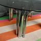 Vintage design coffee table. Chrome.