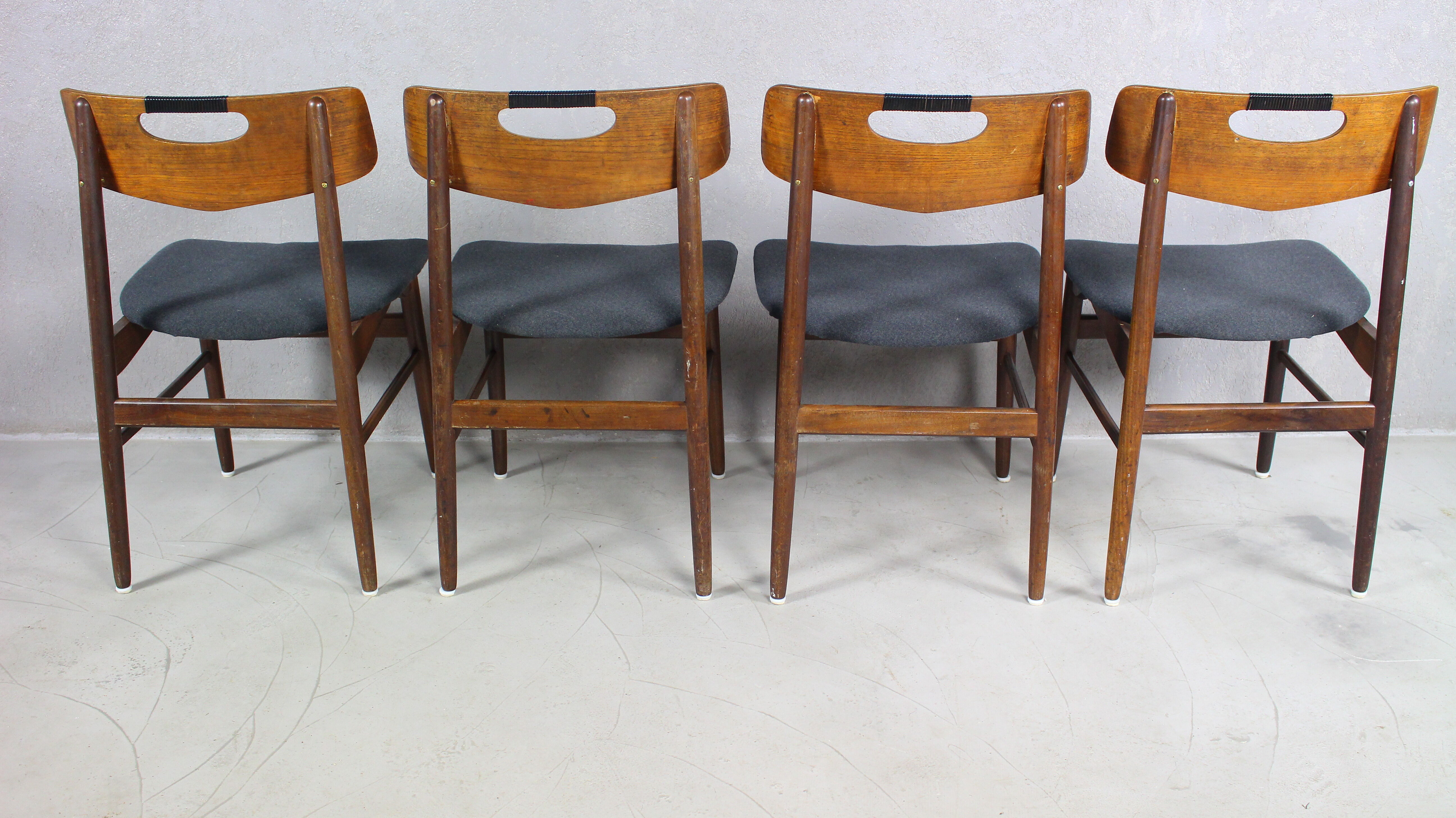 1960s Danish Teak Dining Chairs | Set Of 4