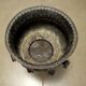 Antique three-legged wrought iron planter with basin, Italy, 20th century