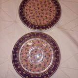 Set of 2 plates Geneviève Lethu Mado