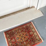 Vintage virgin wool rug