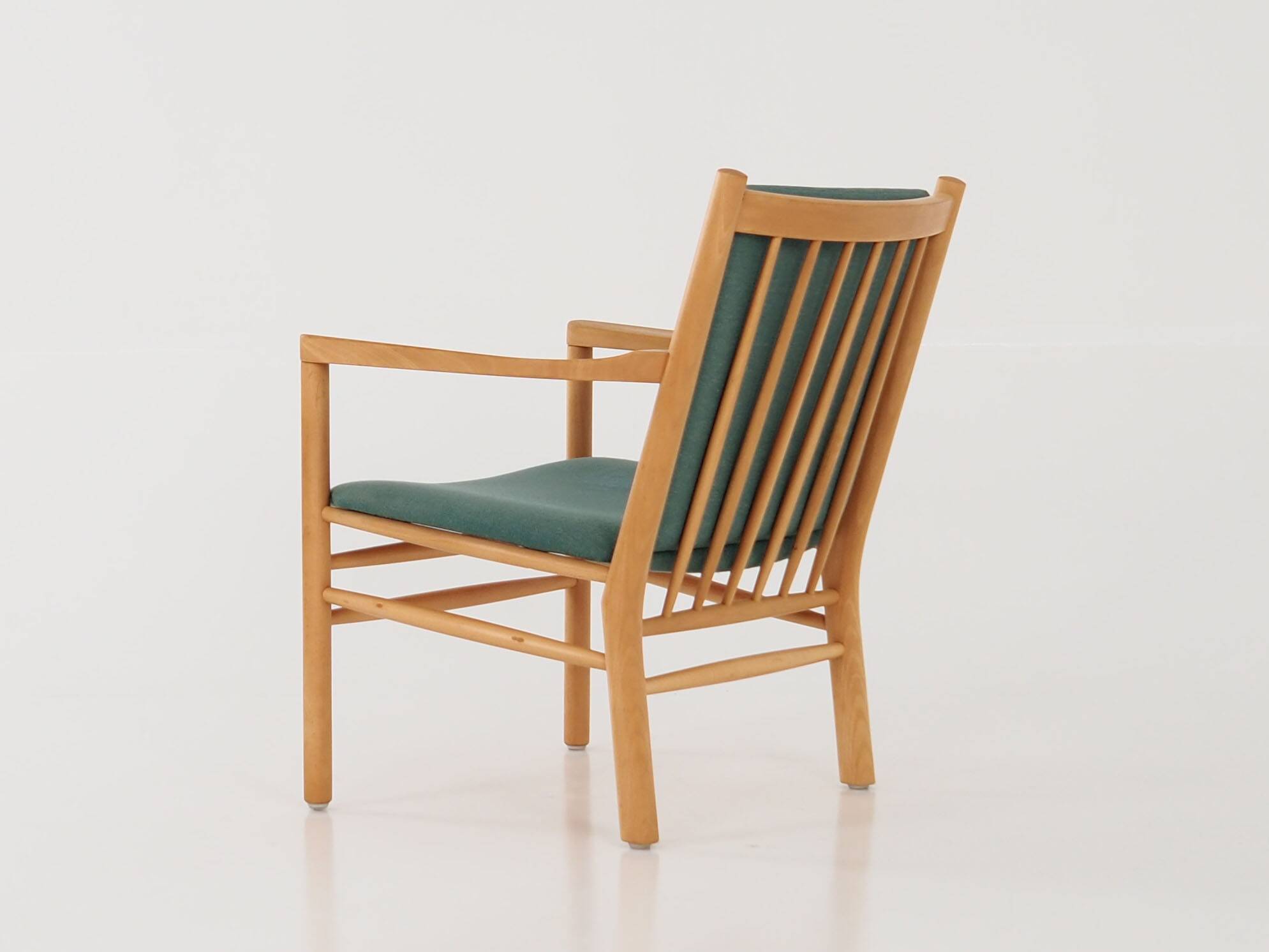 Beech armchair, Danish design, 1970s, designer: Erik Ole Jørgensen, manufacture: Tarm Stole & Møbelf