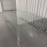 GLAS ITALIA - Atlantis Glass Coffee Table by Lorenzo Arosio 120 cm