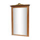 Bevelled fireplace mirror, walnut, art deco, 1920 - 143x92cm