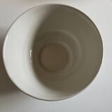 Burleigh Davenport English earthenware salad bowl with vine leaf and strawberry relief