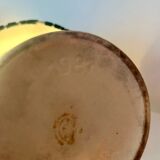 Set of 2 MCM table lamps: Unique recycled pieces made from vases by Ditmar Urbach Keramik – Czech Republic.