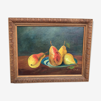 Still life with pears 1972