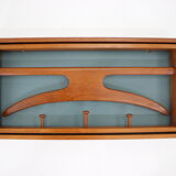 1960s Adam Hoff & Poul Østergaard teak coat hanger