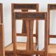 Suite de 6 chaises anciennes Art Déco, 1930