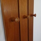 No. 140 Teak Wall Racks by Aksel Kjersgaard for Odder Møbler, 1960s, Set of 3