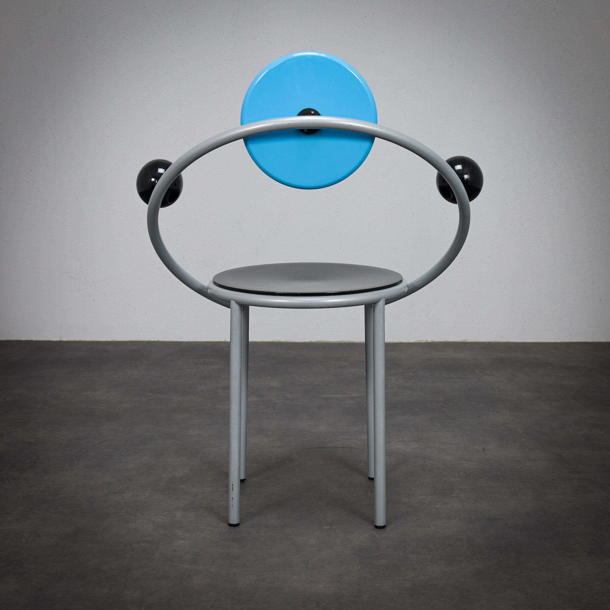 Pair of First Chairs by Michele De Lucchi for Memphis Milano, Italy, 1981