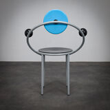 Pair of First Chairs by Michele De Lucchi for Memphis Milano, Italy, 1981